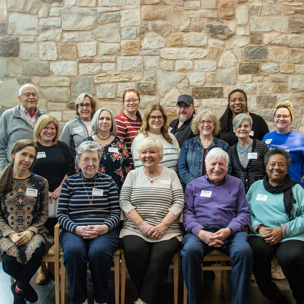 The 2025 Community Leaders Fellows, at the program kick-off session at LiveWell in Plantsville, CT